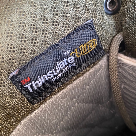 Cabelas Silent Stalk GTX 9 Inch Boot Mens 8 D Camo 400 Gr Insulated Leather - Picture 9 of 10